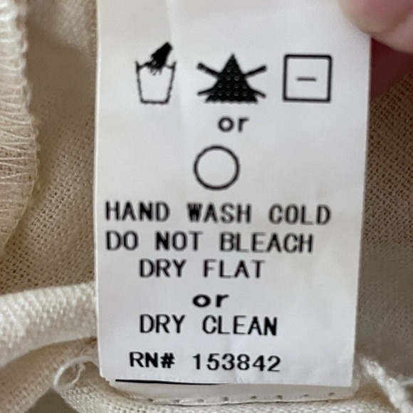 Code x Mode Nordstrom Blouse Top Size Small Linen Blend Lemon Print Shor… - Picture 6 of 7